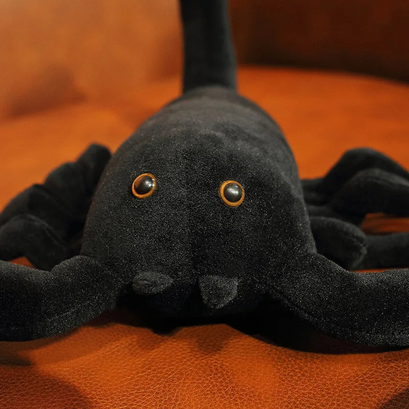 Soft Black Scorpion Plush Pillow - Image 4