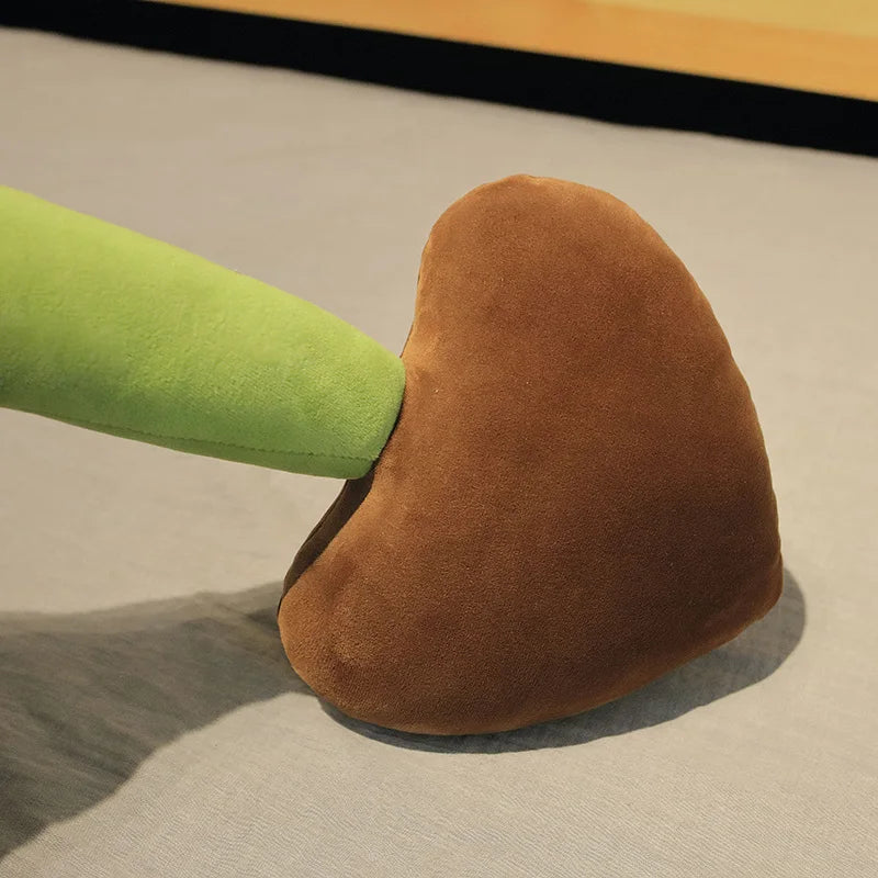 Cute Green Dinosaur Plush Body Pillow - Image 3
