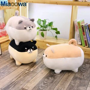 Soft Chubby Shiba Inu Plush Dog Pillow