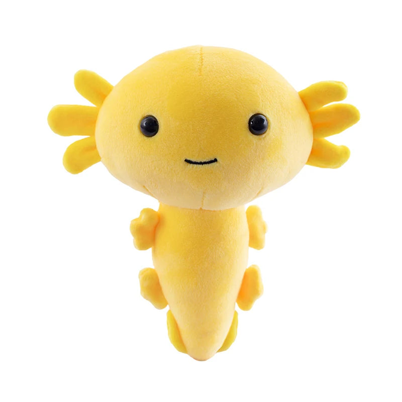 Pink Axolotl Plush Toy with Red Gills - Image 14