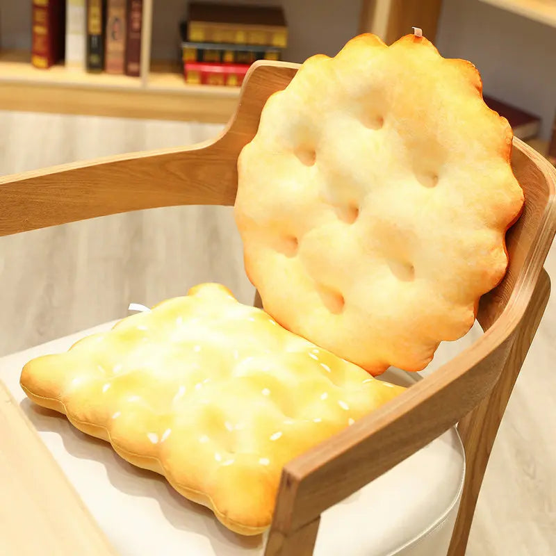 Golden Cracker Shaped Plush Pillow - Image 2