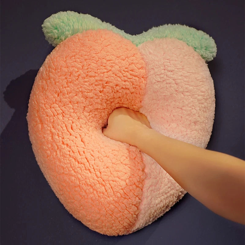 Whimsical Plush Fruit & Plant Shaped Cushions - Image 4