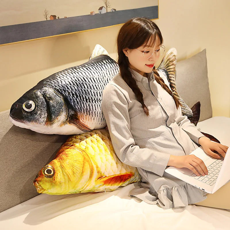 Realistic Koi Fish Body Pillow - Image 2