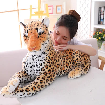 Giant Realistic Orange Tiger Plush Toy - Image 7