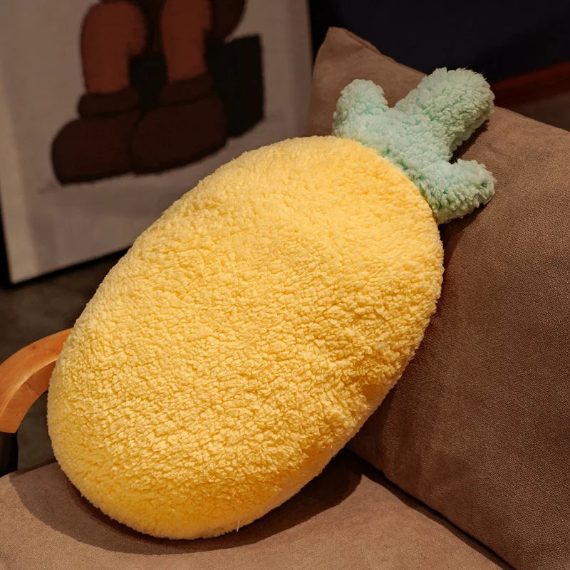 Whimsical Plush Fruit & Plant Shaped Cushions - Image 9