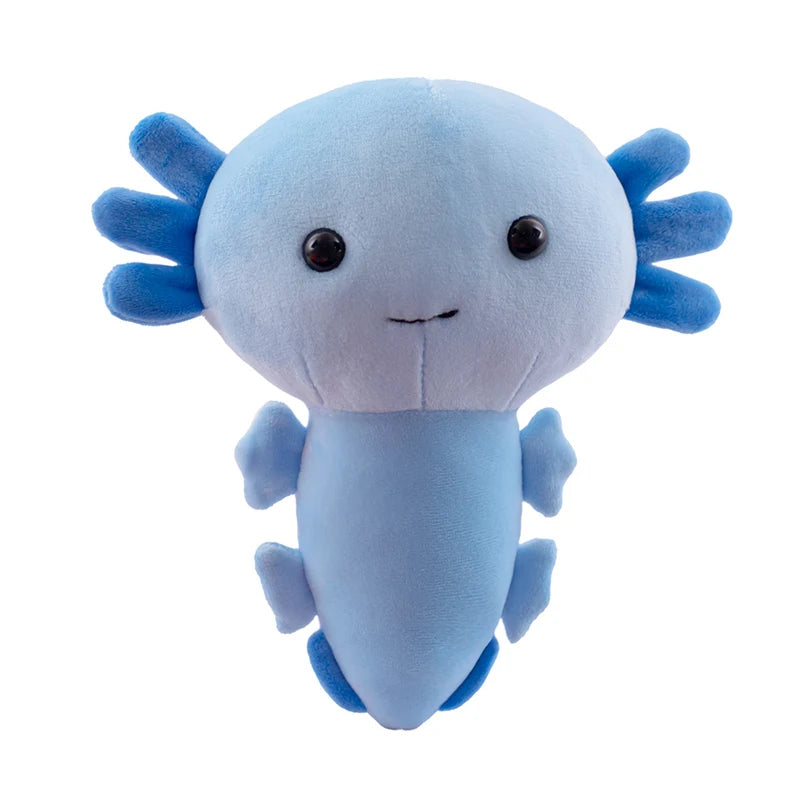 Pink Axolotl Plush Toy with Red Gills - Image 13