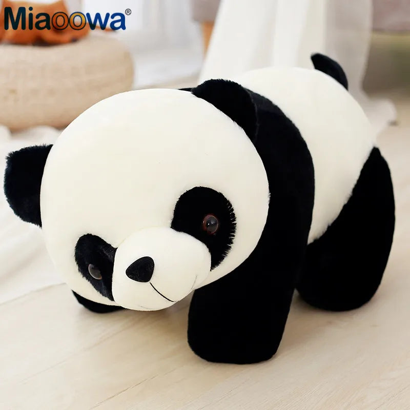 Cuddly Black and White Panda Plush Toy - Image 4