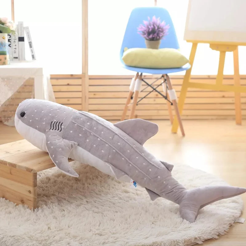 Large Blue Whale Shark Plush Hand Warmer - Image 9