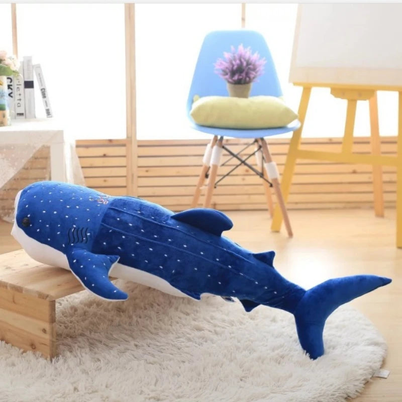 Large Blue Whale Shark Plush Hand Warmer - Image 7