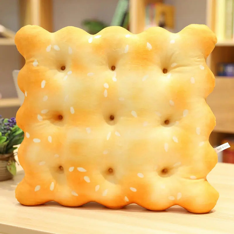 Golden Cracker Shaped Plush Pillow - Image 8