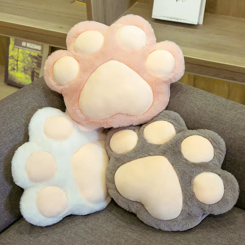 Soft Fluffy Animal Paw Floor Seat Cushion - Image 6