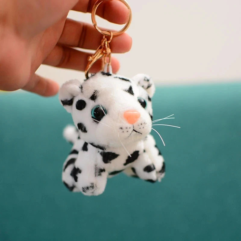 Mini Blue-Eyed White Tiger Plush Toy - Image 3