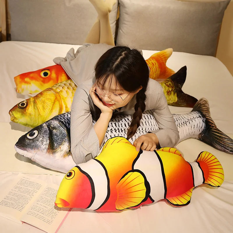 Realistic Koi Fish Body Pillow - Image 5