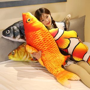 Realistic Koi Fish Body Pillow