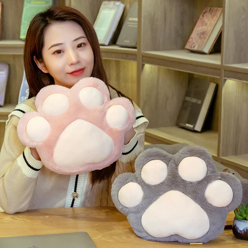 Soft Fluffy Animal Paw Floor Seat Cushion - Image 5