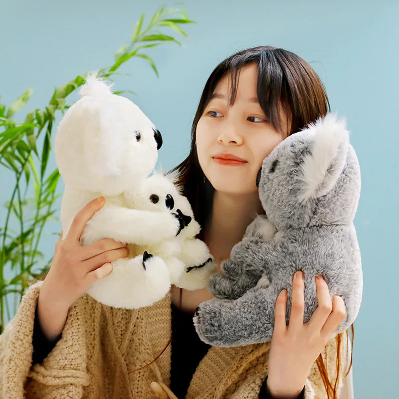 Adorable Koala Parent and Baby Plush - Image 4