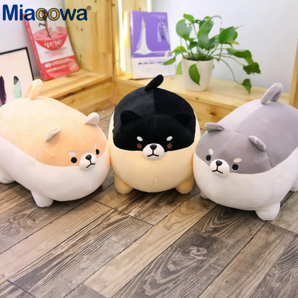 Soft Chubby Shiba Inu Plush Dog Pillow - Image 6