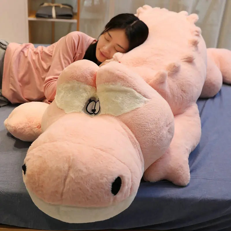 Giant Crocodile Plush Body Pillow in Various Sizes - Image 3