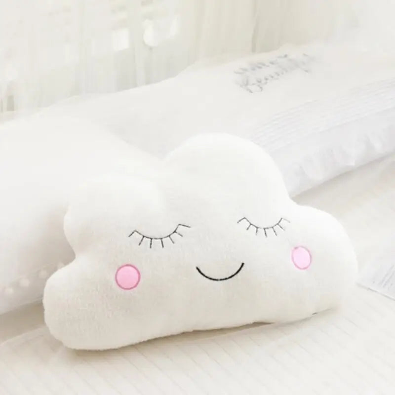 Sleepy Cloud Plush Decorative Pillow - Image 3