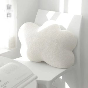 Cozy Cream Bouclé Cloud Accent Pillow