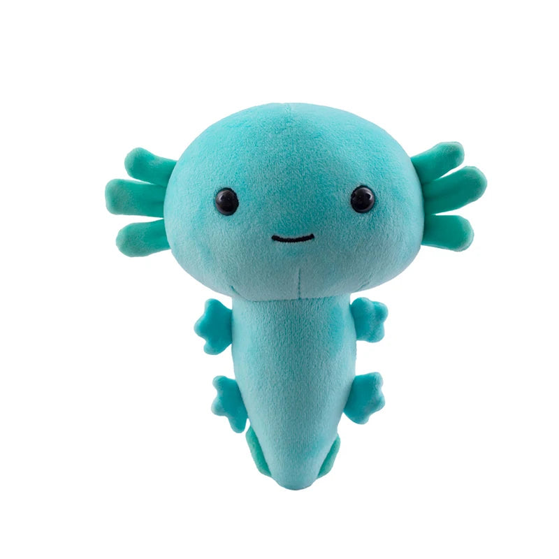 Pink Axolotl Plush Toy with Red Gills - Image 7