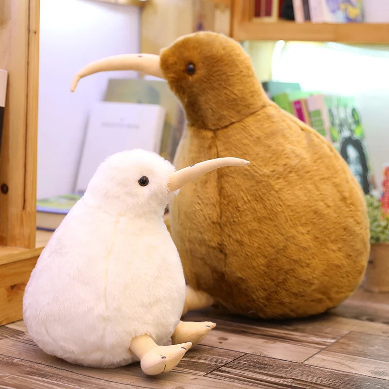 Soft Kiwi Bird Plush Toy with Long Beak - Image 5