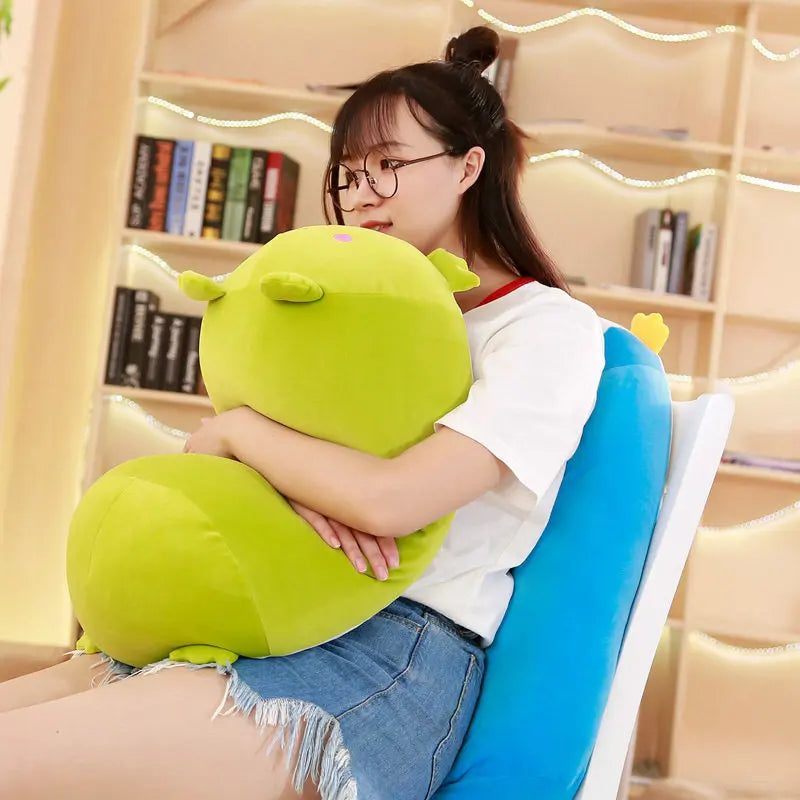 Kawaii Squishy Animal Plush Pillow - Image 3