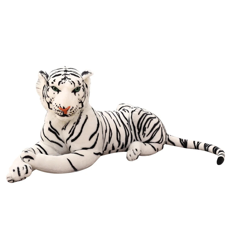 Large Realistic Orange Tiger Plush Toy - Image 5