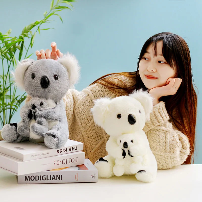 Adorable Koala Parent and Baby Plush - Image 3