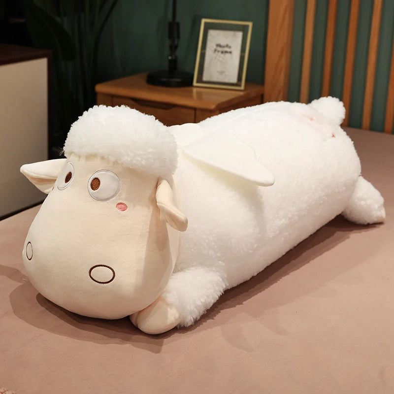 Cute Lying Angel Sheep Plush Toy - Image 6