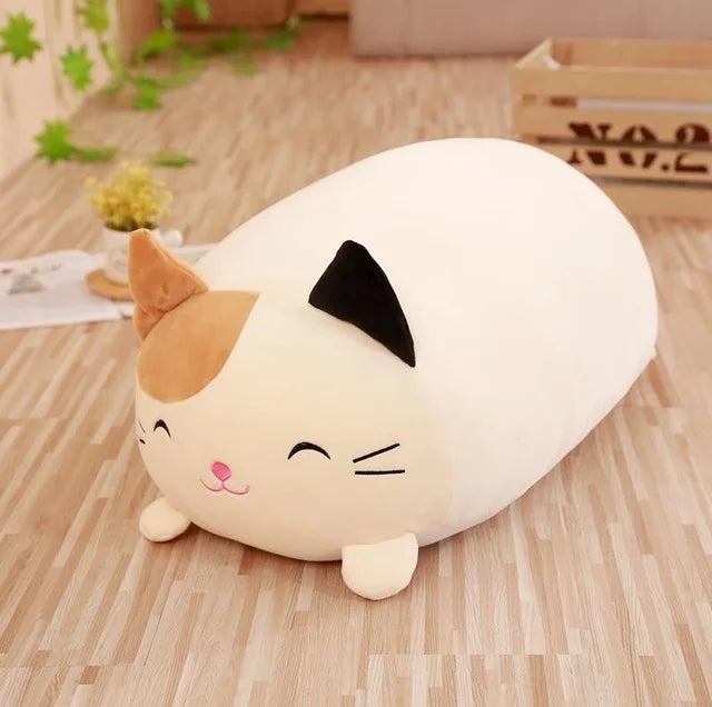 Large Kawaii Caramel Hamster Plush Pillow - Image 17