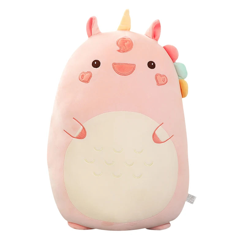 Chubby Dinosaur Plush Pillow in Mint Green - Image 8