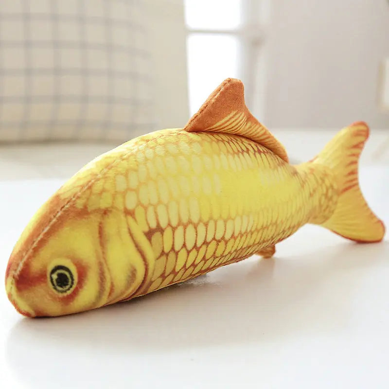 Oversized Realistic Goldfish Plush Toy - Image 8