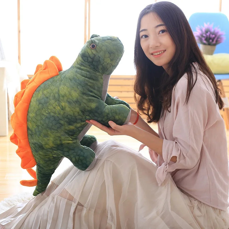 Giant Green T-Rex Dinosaur Plush Toy - Image 2