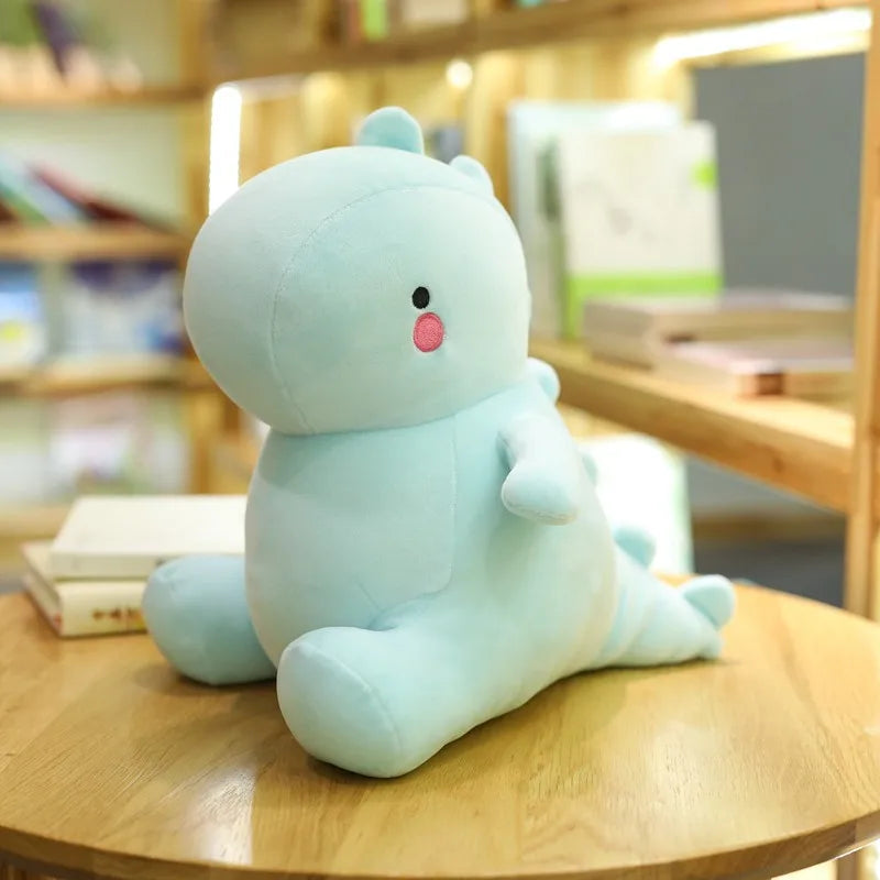 Oversized Soft Pastel Blue Dragon Plushie - Image 7