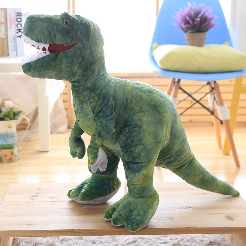 Giant Green T-Rex Dinosaur Plush Toy - Image 16