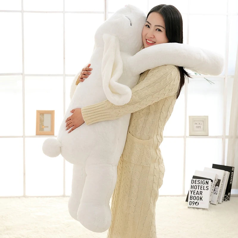 Soft Oversized Sleeping Bunny Plush - Image 2
