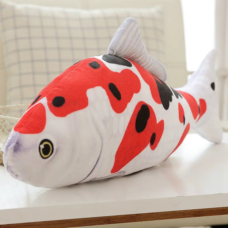 Oversized Realistic Goldfish Plush Toy - Image 12