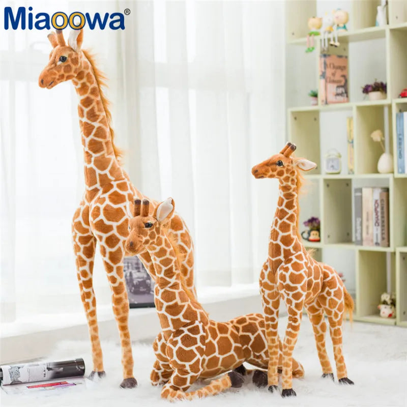 Tall Plush Giraffe Stuffed Animal - Image 2