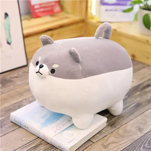 Soft Chubby Shiba Inu Plush Dog Pillow - Image 8