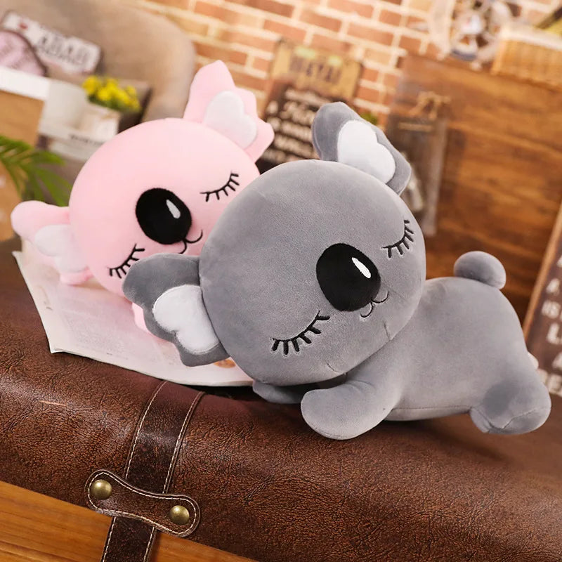 Oversized Sleeping Gray Koala Plush Toy - Image 2