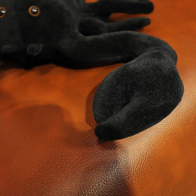 Soft Black Scorpion Plush Pillow - Image 2