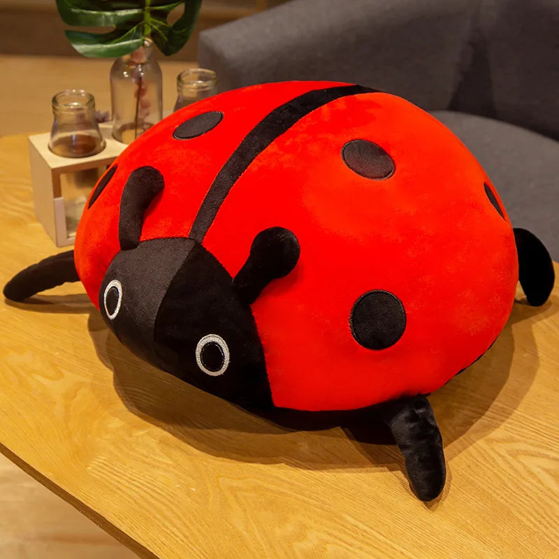 Oversized Soft Plush Ladybug Pillow - Image 10