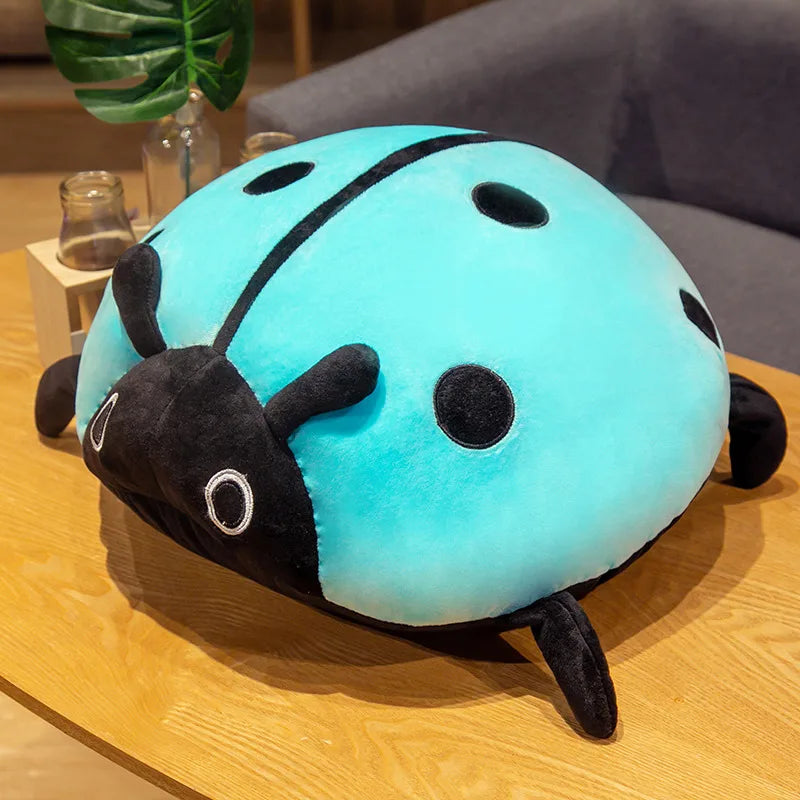 Oversized Soft Plush Ladybug Pillow - Image 7