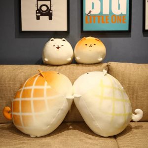 Cute Bread Loaf Animal Plush