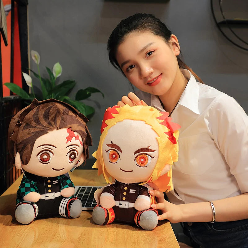 Demon Slayer Tanjiro Kamado Chibi Plush Doll - Image 14