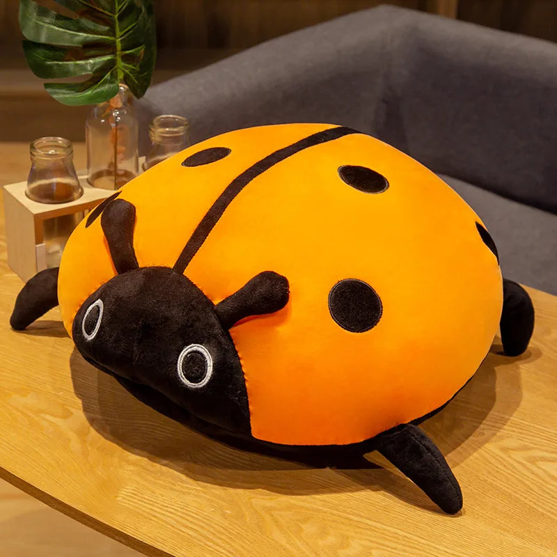 Oversized Soft Plush Ladybug Pillow - Image 9