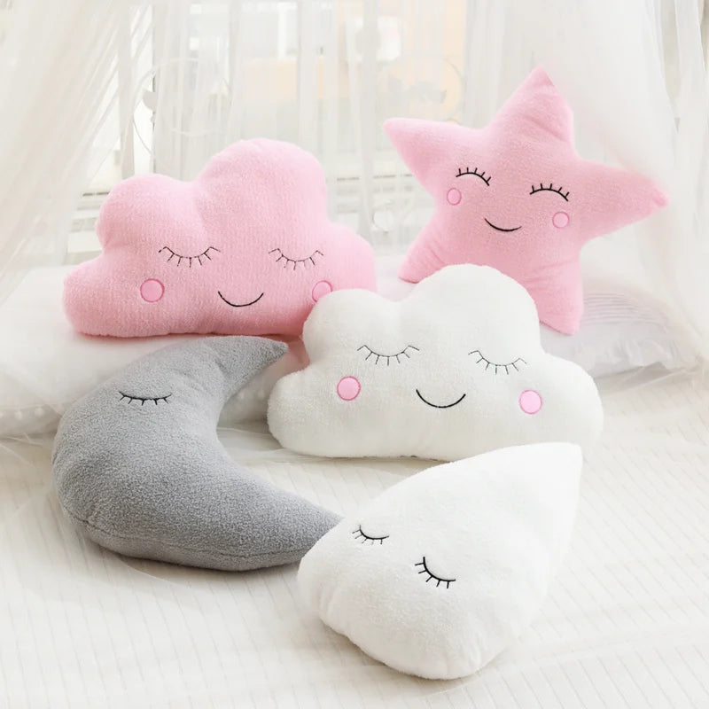 Sleepy Cloud Plush Decorative Pillow - Image 2