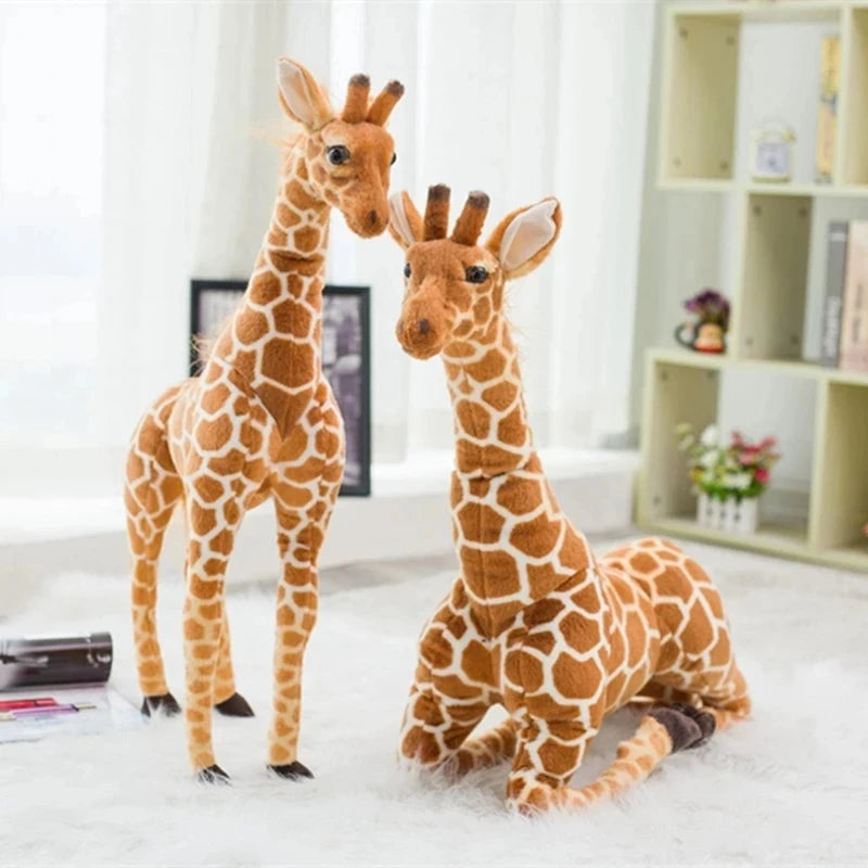 Giant Standing Giraffe Plush Toy - Image 4