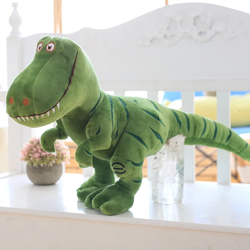 Soft Green T-Rex Dinosaur Plush - Image 7